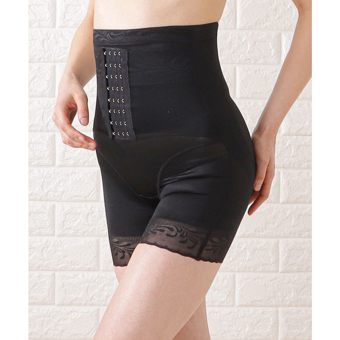 レースレディース Lace Ladies 補正下着 コルセットボディーシェイパー【返品不可商品】 （ブラック） ブラック