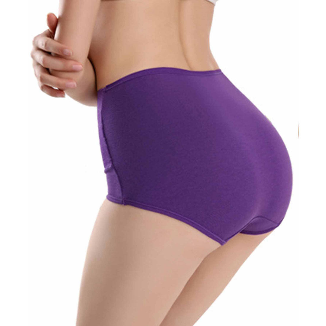 レースレディース Lace Ladies ハイウエストフルバック コットンショーツ【返品不可商品】