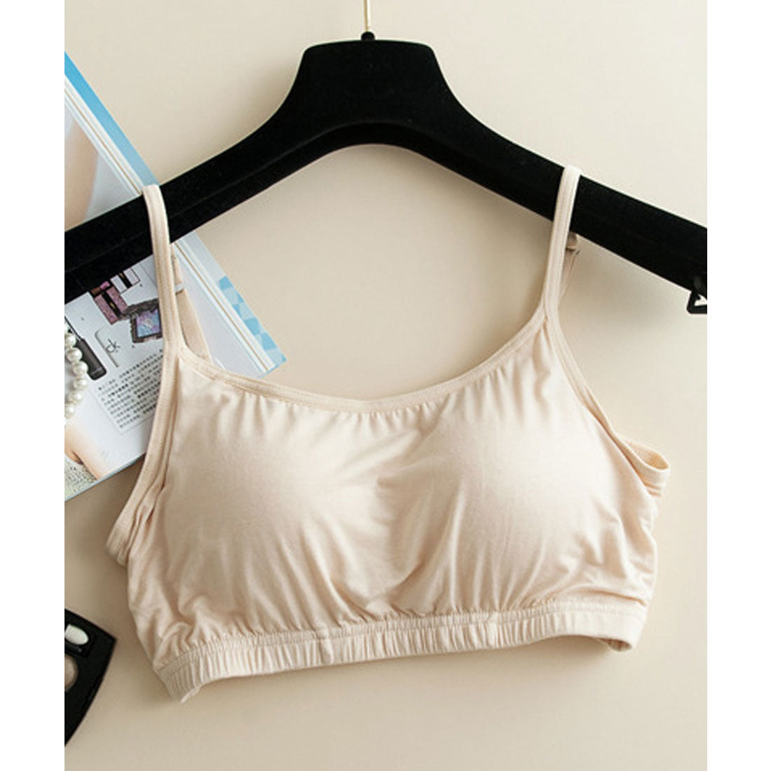 レースレディース Lace Ladies ノンワイヤーカップ付きブラジャー