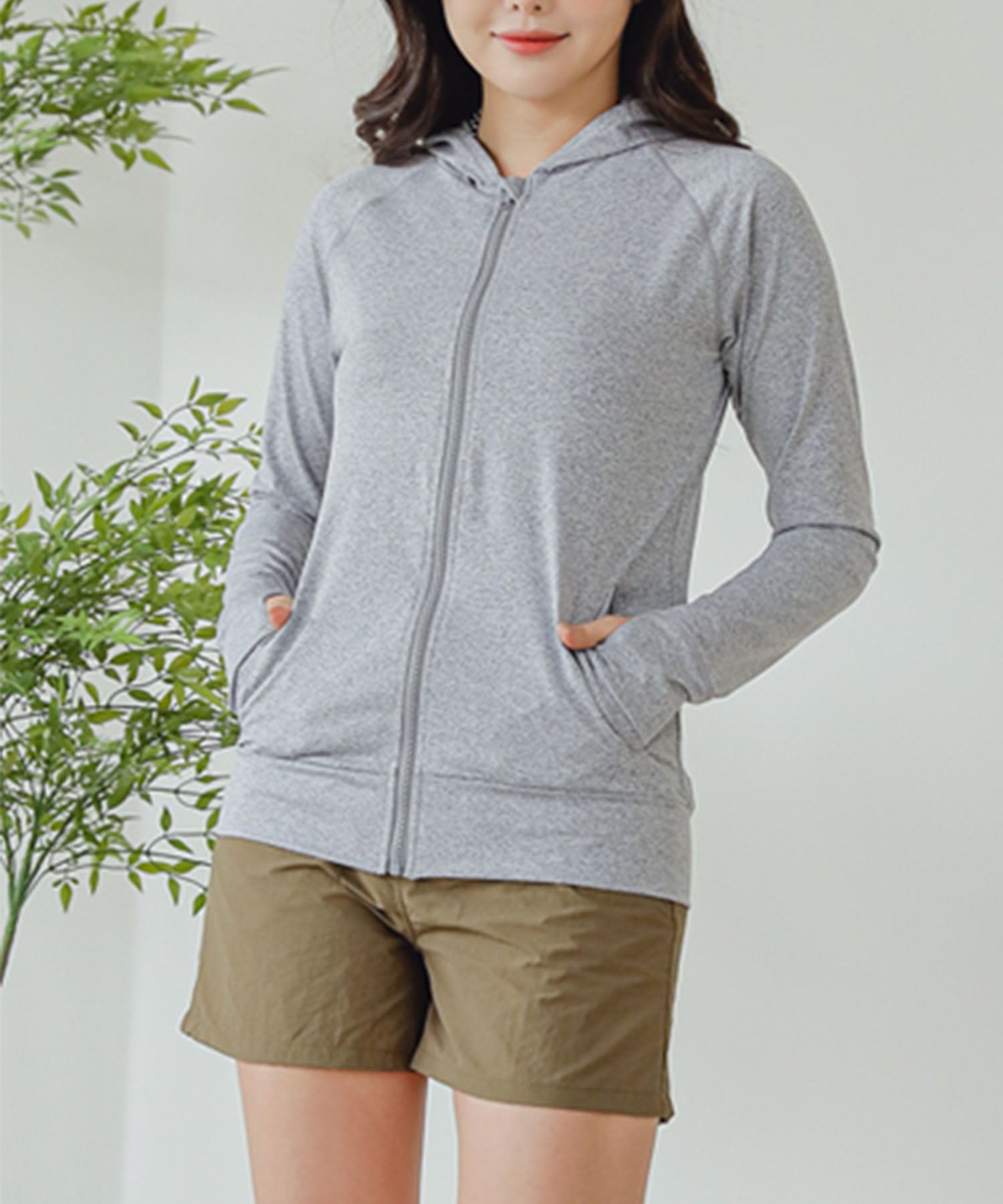 レースレディース Lace Ladies ボーダー柄ホルタータンキニ4点セット【返品不可商品】 （グレー） グレー