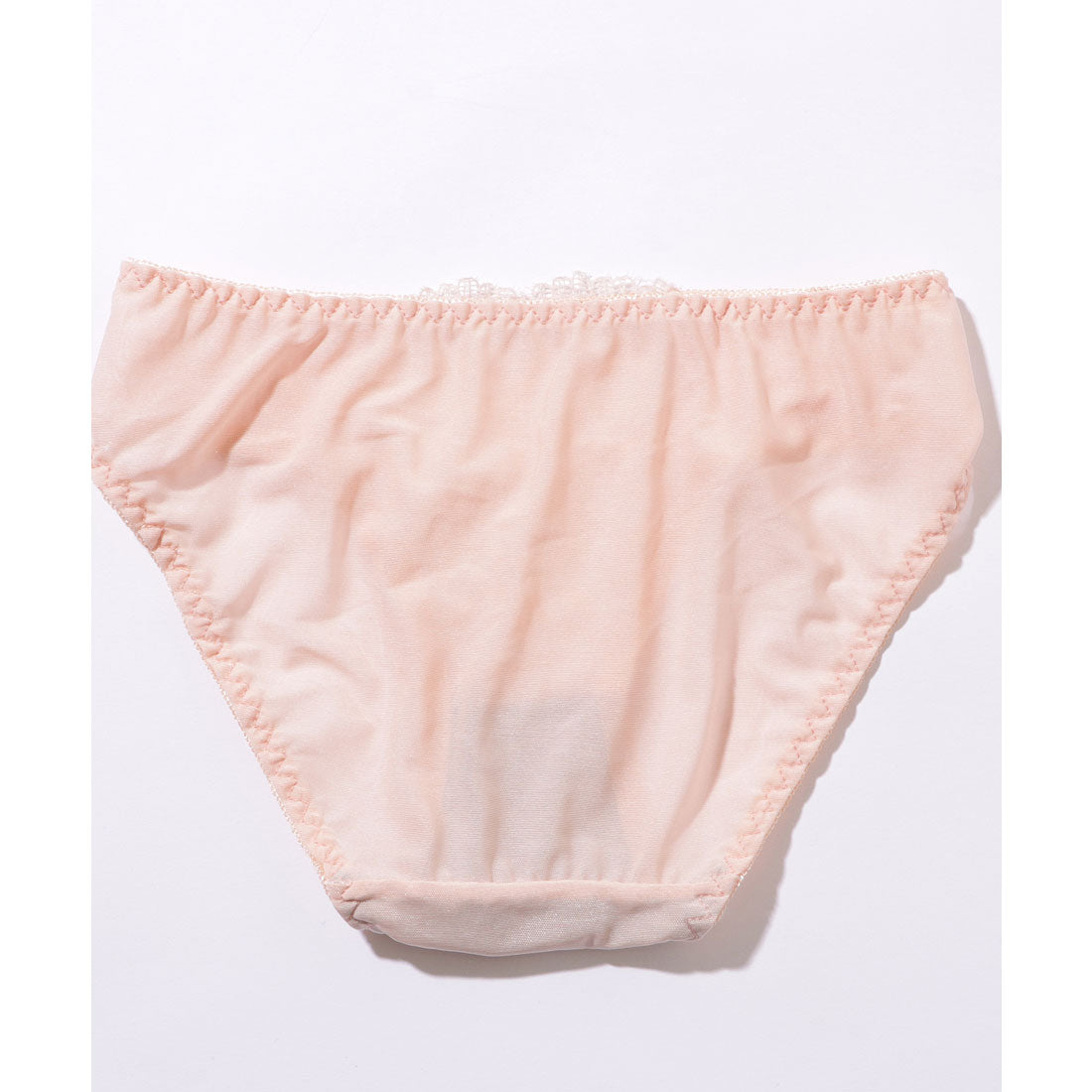 レースレディース Lace Ladies リボン ギャザー カットアウト フラワー レース ブラジャー&ショーツ セット【返品不可商品】 （グリーン） グリーン