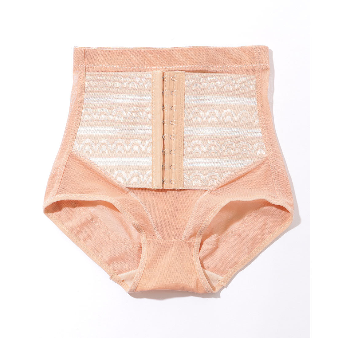 レースレディース Lace Ladies 1分丈 8列ホック シェイプアップ ガードル【返品不可商品】 （ベージュ） ベージュ