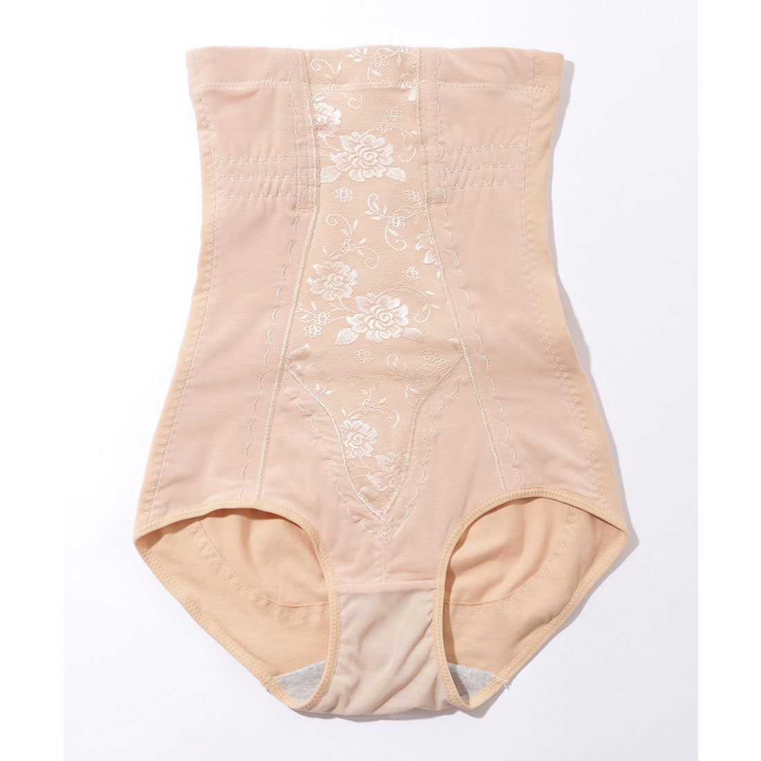 レースレディース Lace Ladies フロント レース ウルトラハイウエスト シェイプアップ パンツ【返品不可商品】 （ブラック） ブラック