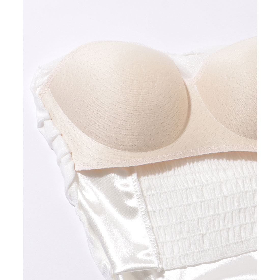 レースレディース Lace Ladies ハートネック バック シャーリング カップイン キャミソール （ブラウン） ブラウン