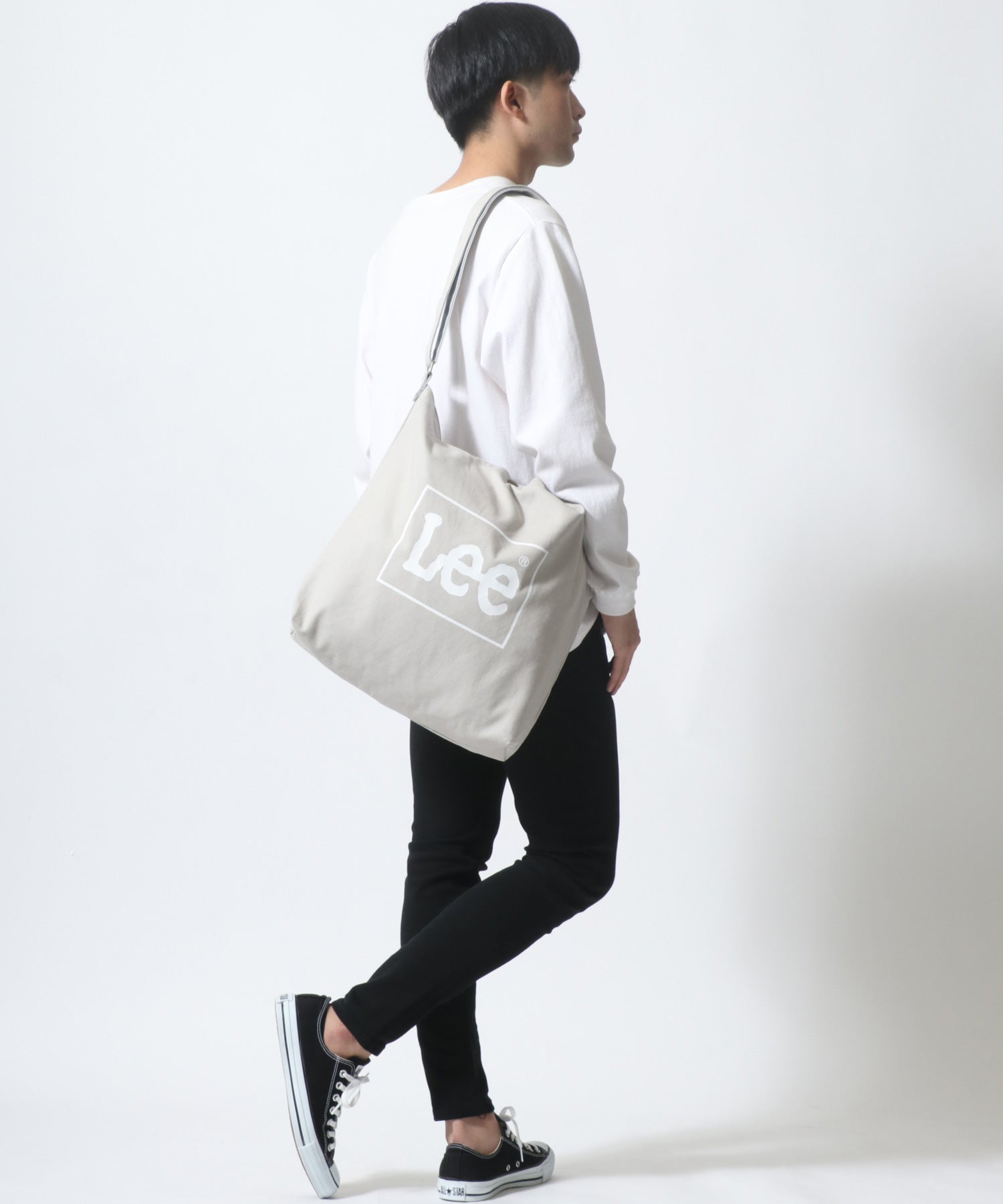 Lazar Lazar 【Lazar】 Lee Canvas 2WAY Shoulder Bag/Tote Bag/Leisure Bag Men's Women's Tote Crossbody