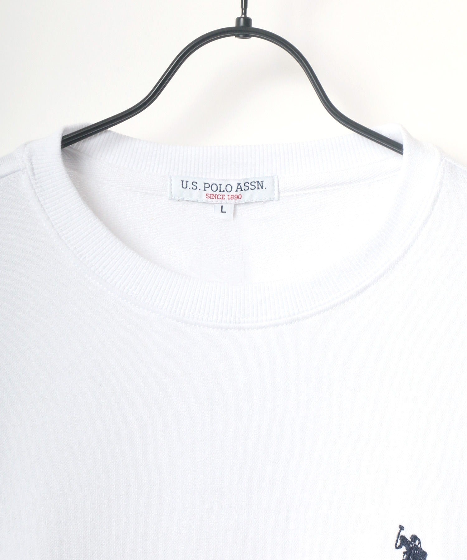 ラザル Lazar 【Lazar】U.S. POLO ASSN./ユーエスポロアッスン ビッグシルエット ワンポイント刺繍 スウェット トレーナー