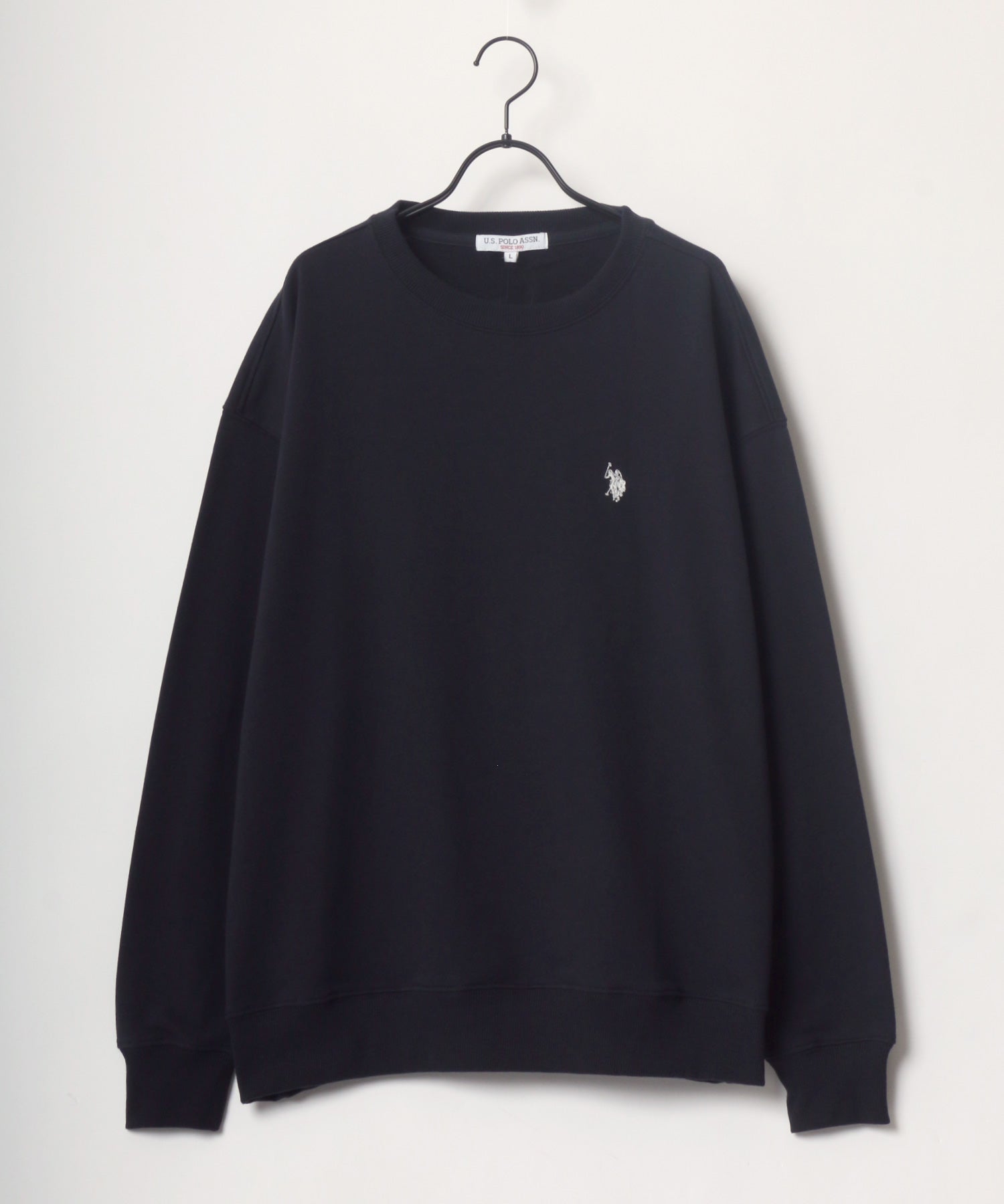ラザル Lazar 【Lazar】U.S. POLO ASSN./ユーエスポロアッスン ビッグシルエット ワンポイント刺繍 スウェット トレーナー