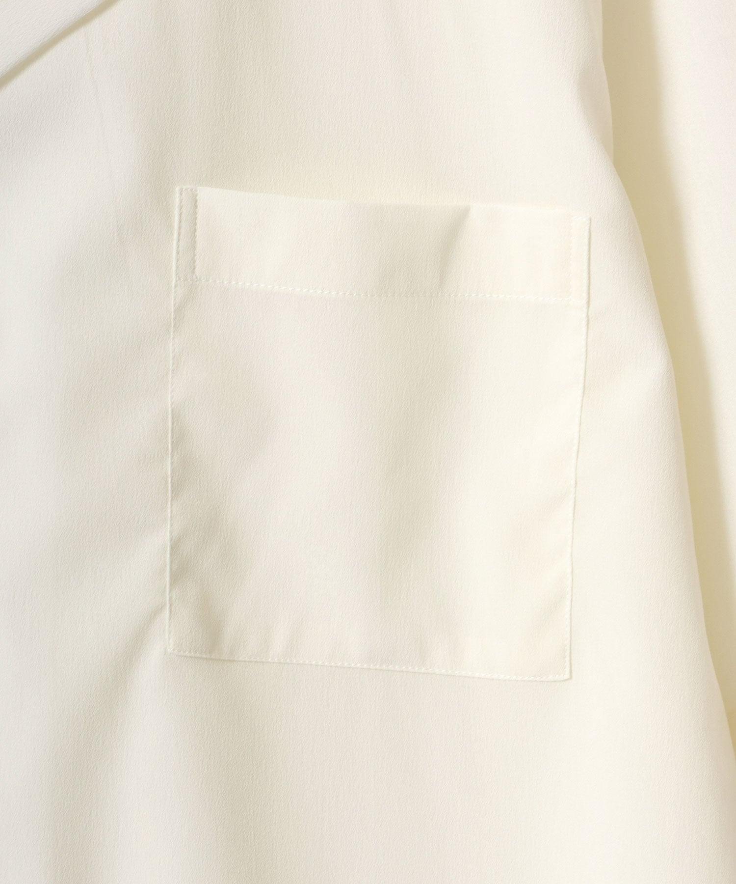 ラザル Lazar 【Lazar】オーバーサイズ ドレープ オープンカラー 半袖シャツ/アロハシャツ/無地/総柄/ストライプ/クレイジーパターン/クレリック