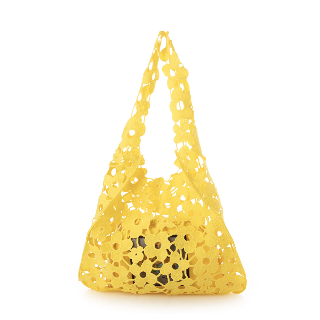 ライル Lyre ライル Lyre メッシュトートバッグ  収納ポーチ付き （YELLOW） YELLOW
