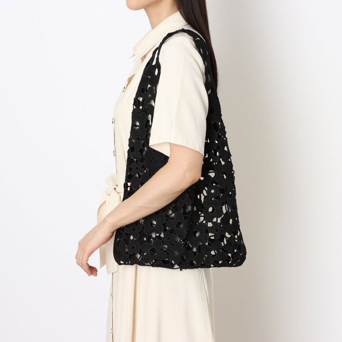 ライル Lyre ライル Lyre メッシュトートバッグ  収納ポーチ付き （YELLOW） YELLOW