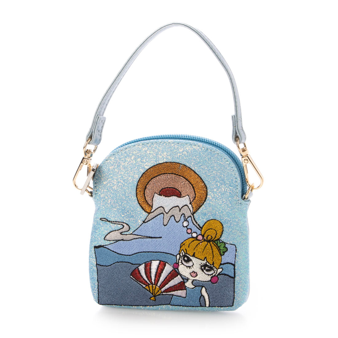 ライル Lyre ライル Lyre ミニハンドバッグ（Lita富士） （BLUE） BLUE