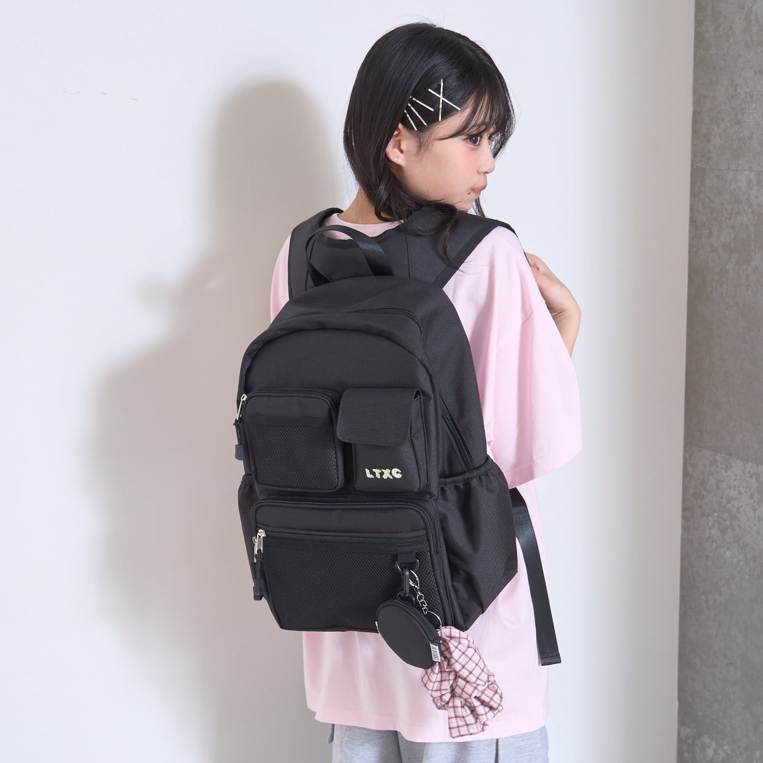 ラブトキシック Lovetoxic 【LTXC】ポーチツキ22Lリュック （アイボリー） アイボリー