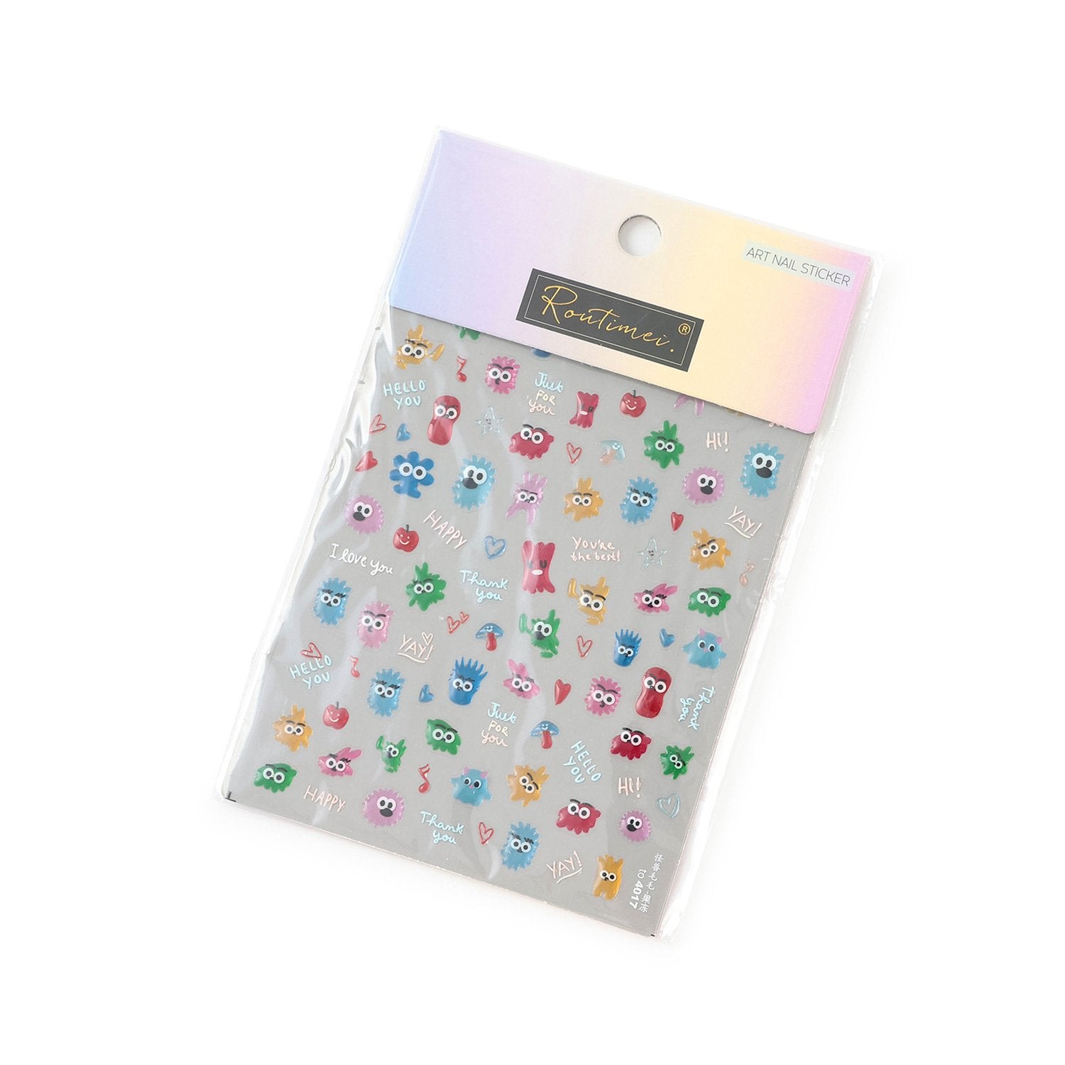 ラブトキシック Lovetoxic ぷっくりネイルシールパーツ【返品不可商品】 （オレンジ） オレンジ
