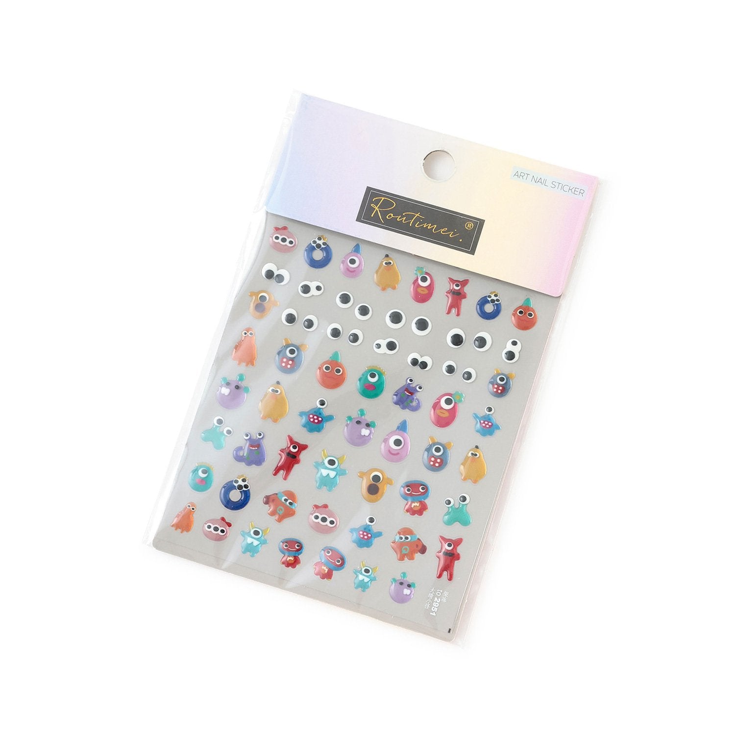 ラブトキシック Lovetoxic ぷっくりネイルシールパーツ【返品不可商品】 （オレンジ） オレンジ
