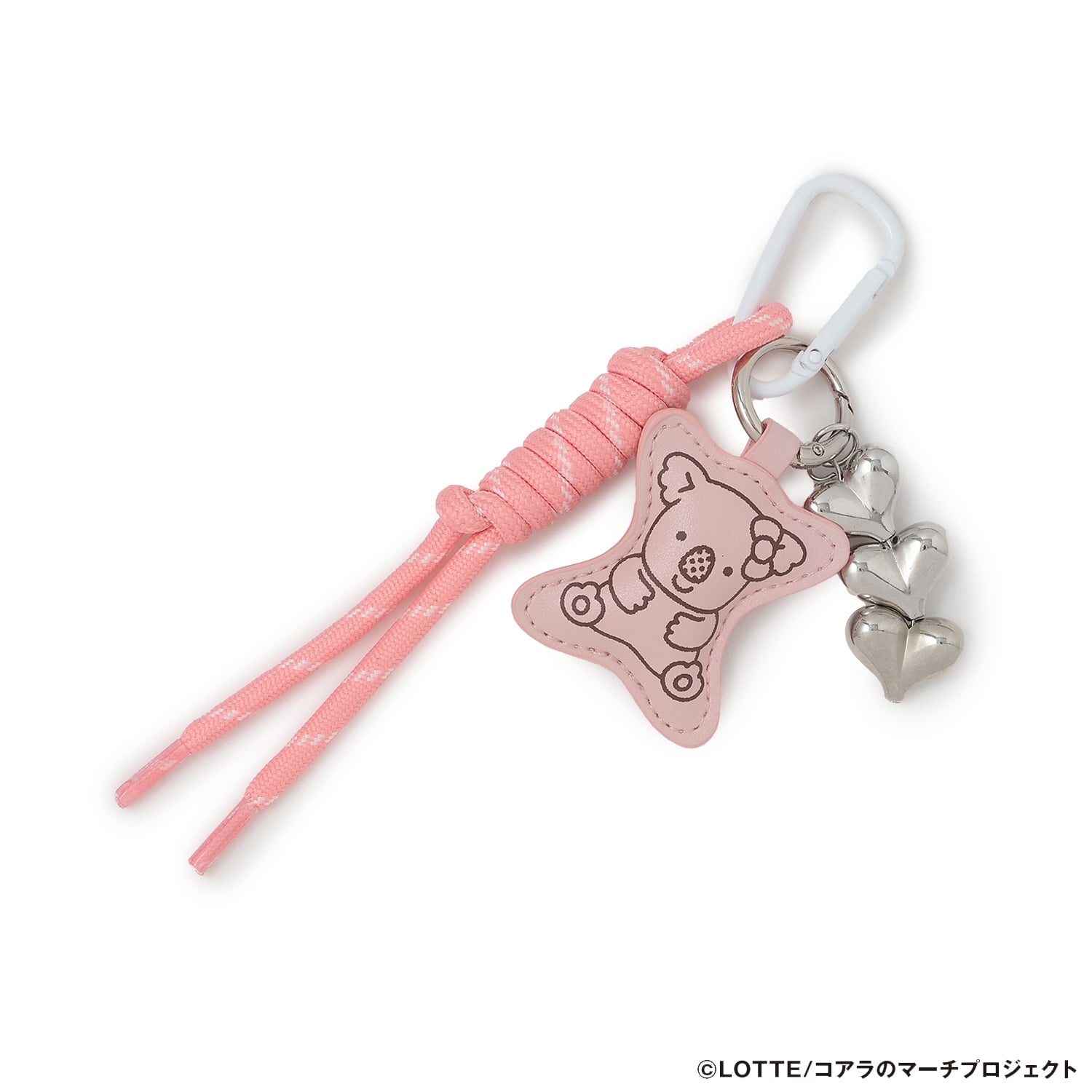 ラブトキシック Lovetoxic 【コアラのマーチ】合皮モチーフチャーム （ピンク） ピンク