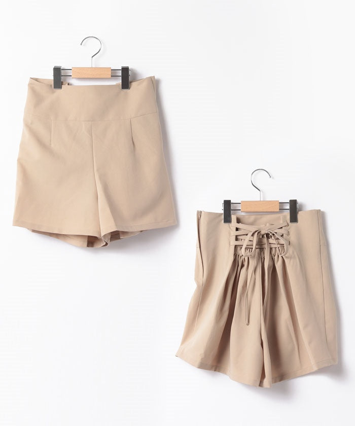 ラブトキシック Lovetoxic 【WEB限定】バックレースアップショートパンツ