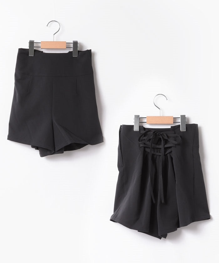 ラブトキシック Lovetoxic 【WEB限定】バックレースアップショートパンツ