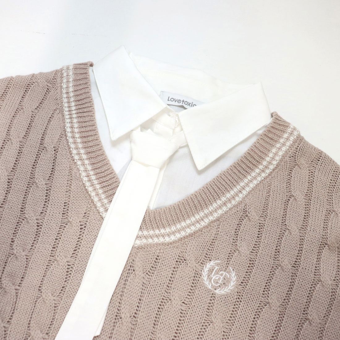 ラブトキシック Lovetoxic レイヤードチルデンニット