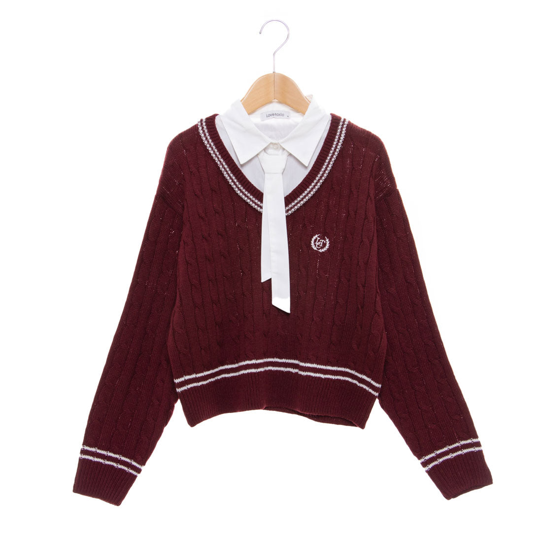 ラブトキシック Lovetoxic レイヤードチルデンニット