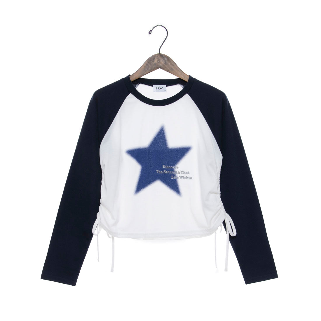 Lovetoxic 【LTXC】 Assorted Raglan Long Sleeve T-Shirt