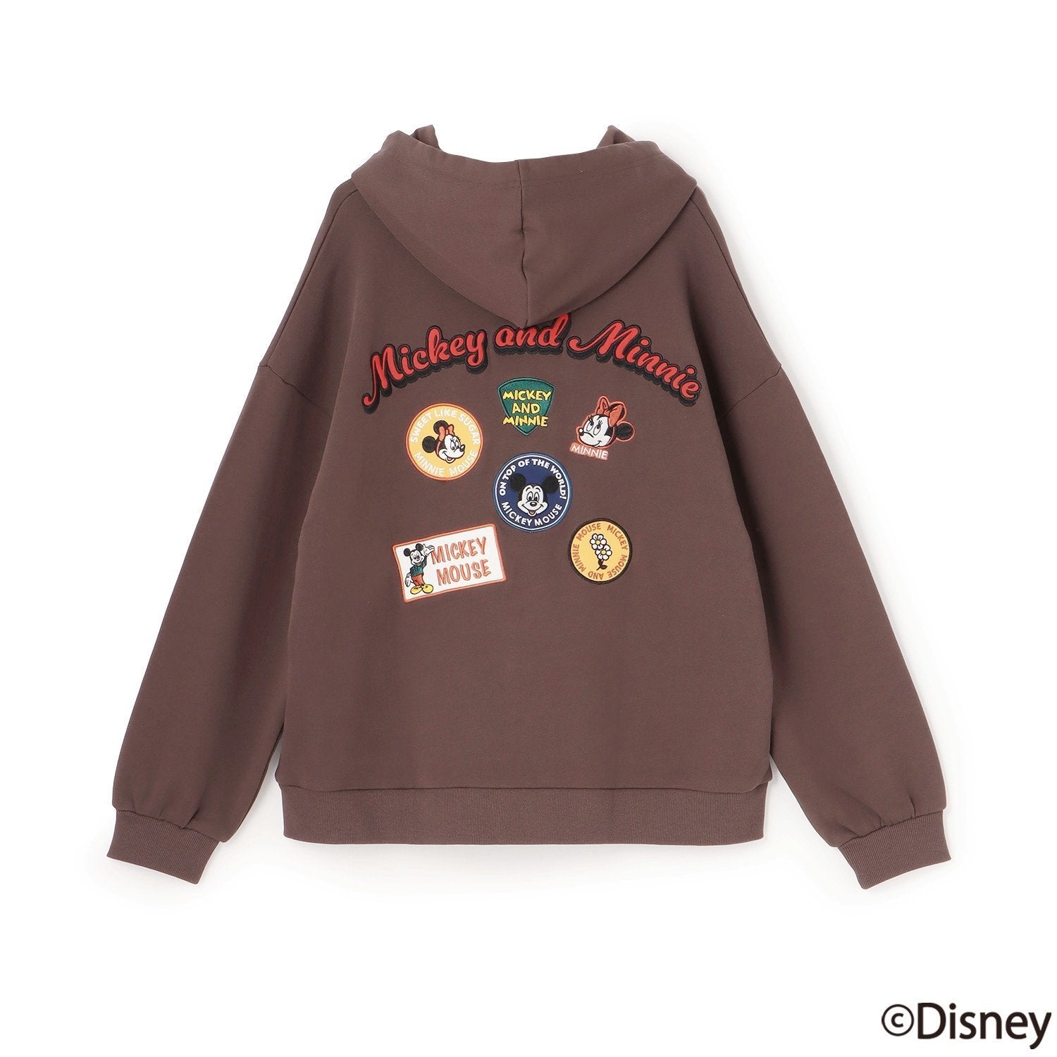 ラブトキシック Lovetoxic 【Disney】ルーズパーカー （チャコール） チャコール