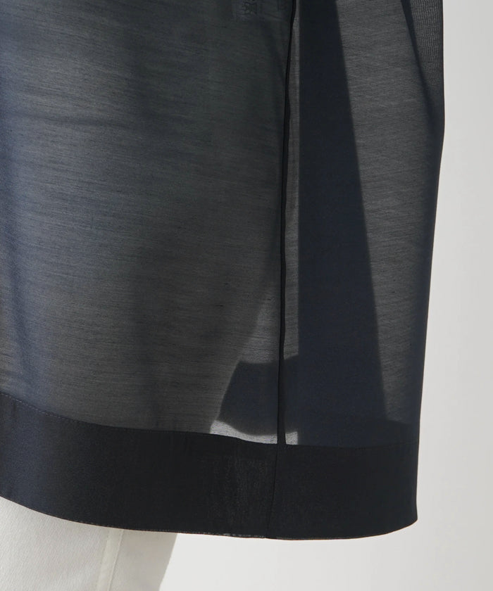 レリアンプラスハウス Leilian PLUS HOUSE 半袖スキッパーブラウス【THE NEW】【Leilian WHITE LABEL】 （ブラウン系） ブラウン系
