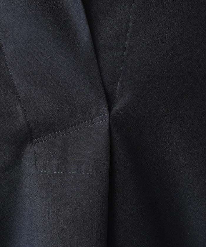レリアンプラスハウス Leilian PLUS HOUSE 半袖スキッパーブラウス【THE NEW】【Leilian WHITE LABEL】 （ブラウン系） ブラウン系