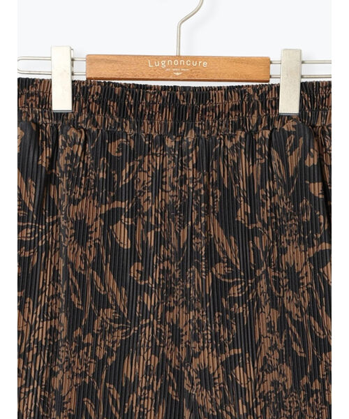 ルノンキュール Lugnoncure 【セルフカット】無地/柄アソートプリーツパンツ （ブルー） ブルー