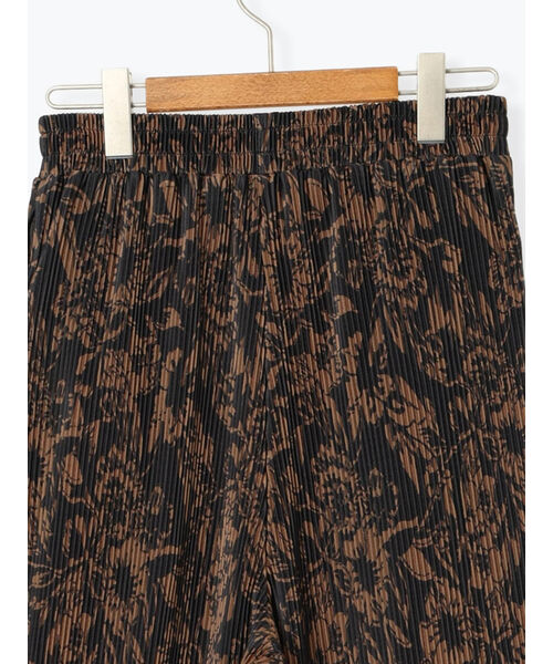 ルノンキュール Lugnoncure 【セルフカット】無地/柄アソートプリーツパンツ （ブルー） ブルー