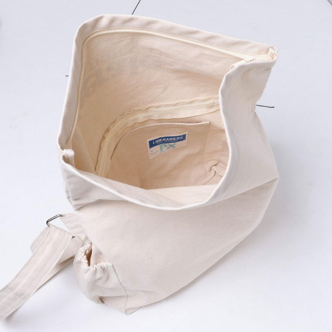 リベレイダースピーエックス Liberaiders PX キャンバス フラップ ショルダーバッグ（CANVAS FLAP SHOULDER BAG） （WHITE） WHITE