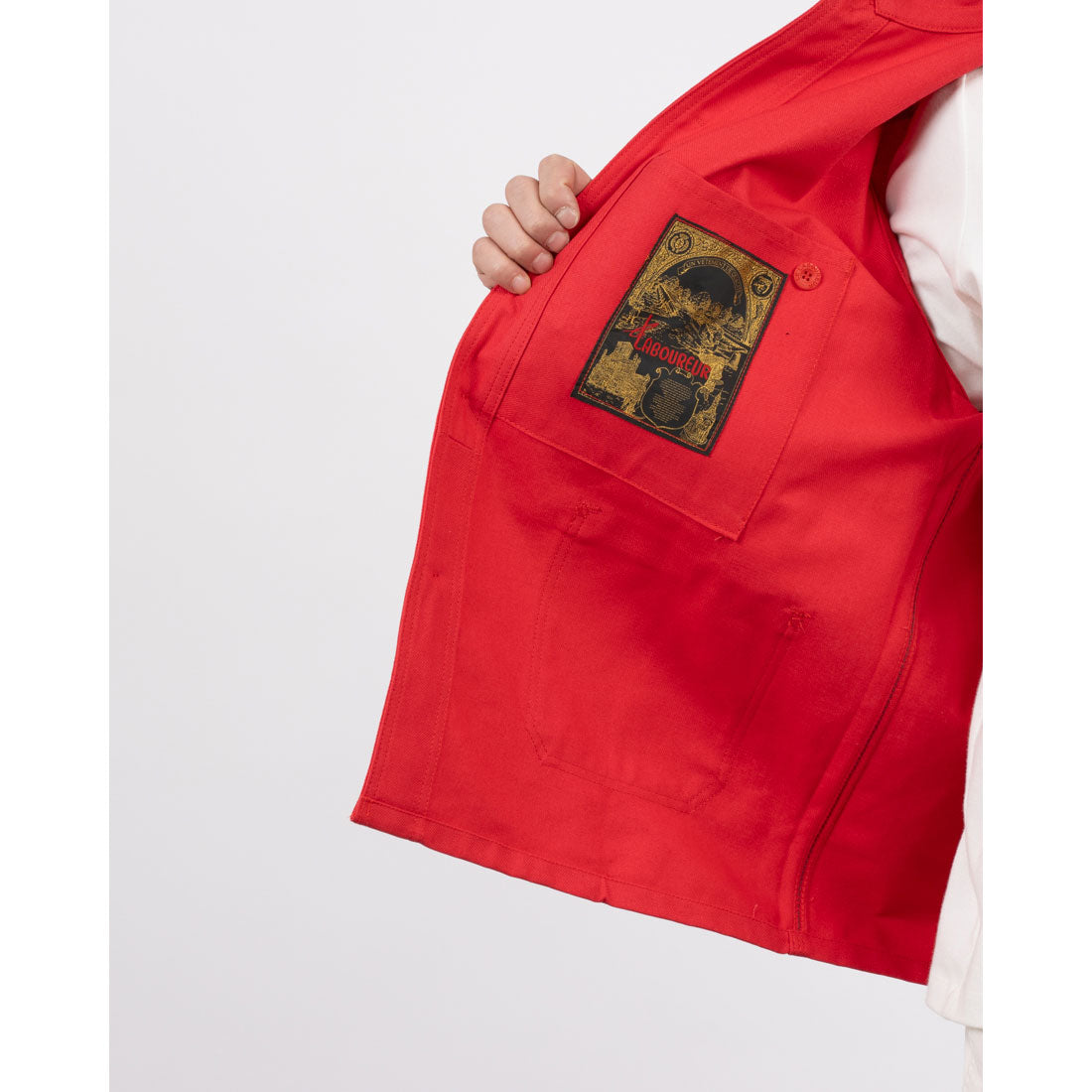 ル ラブルール Le Laboureur ルラブルール コットンジャケット  Le Laboureur VESTON COTTON （レッド） レッド
