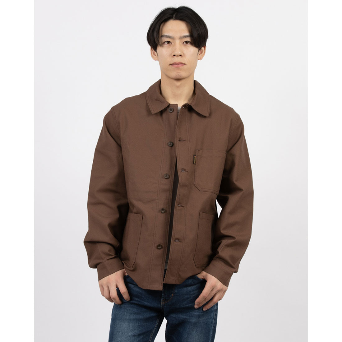 ル ラブルール Le Laboureur ルラブルール コットンジャケット  Le Laboureur VESTON COTTON （ブラウン） ブラウン