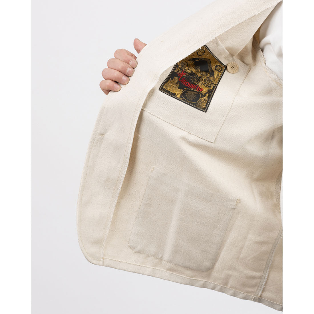 ル ラブルール Le Laboureur ル ラブルール スポーツジャケット リネンジャケット  Le Laboureur SPORTS JACKET （エクリュ） エクリュ