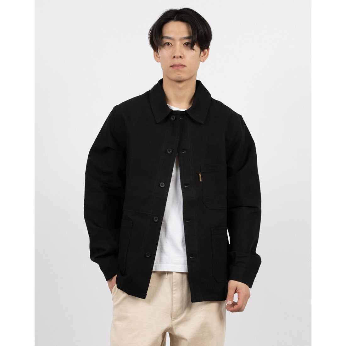 ル ラブルール Le Laboureur ル ラブルール リネンジャケット   Le Laboureur VESTON LINEN （ブラック） ブラック