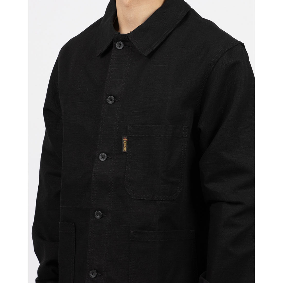 ル ラブルール Le Laboureur ル ラブルール リネンジャケット   Le Laboureur VESTON LINEN （ブラック） ブラック