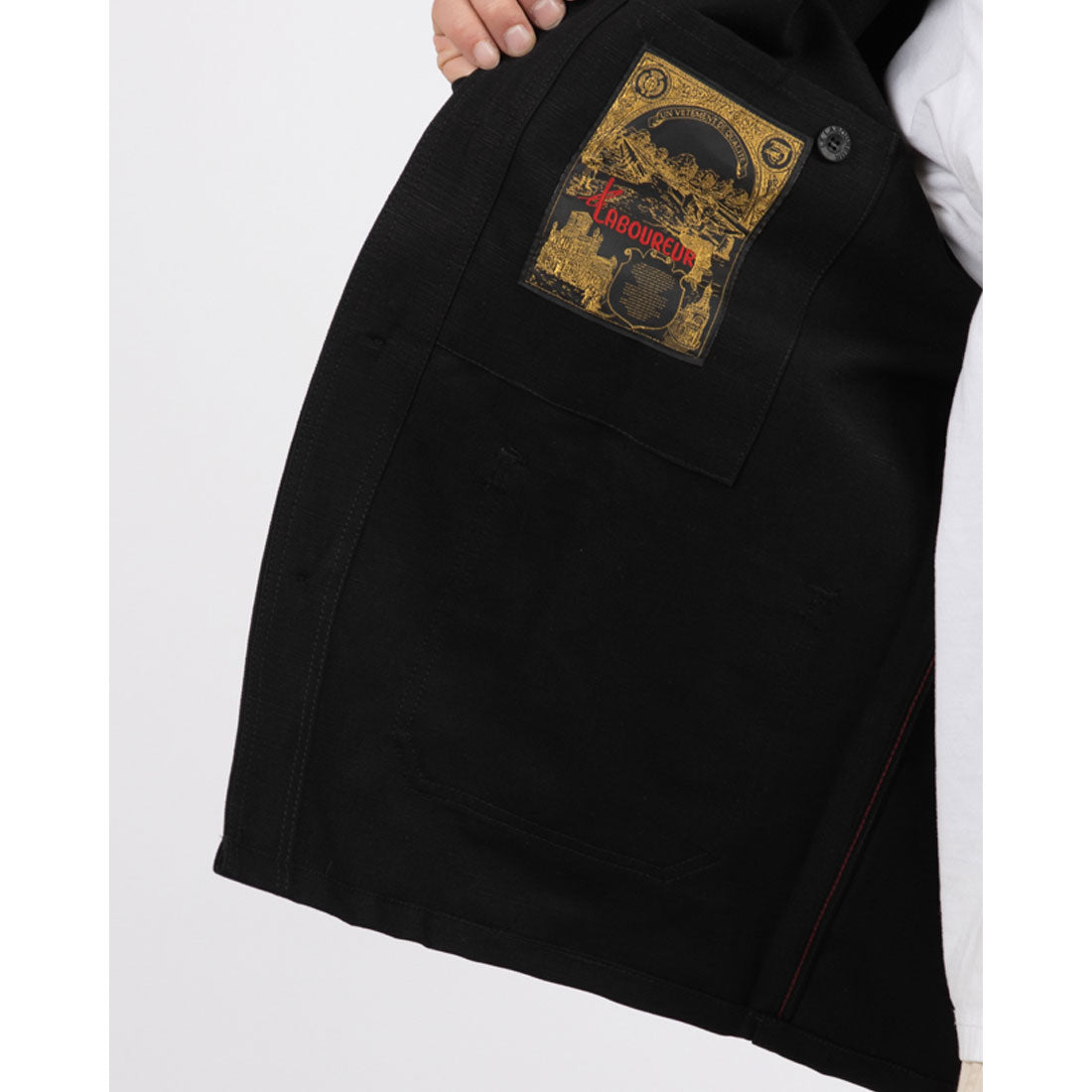 ル ラブルール Le Laboureur ル ラブルール リネンジャケット   Le Laboureur VESTON LINEN （ブラック） ブラック