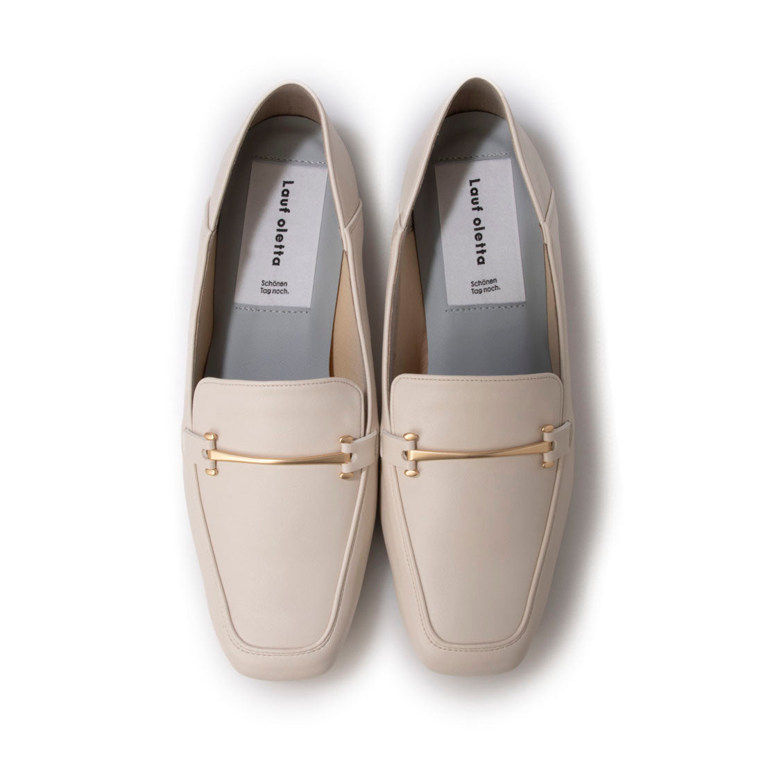 ラフオレッタ Lauf oletta 【レイン対応】ソフトバブーシュローファー ALL-WEATHER(LRH107) （IVORY） IVORY