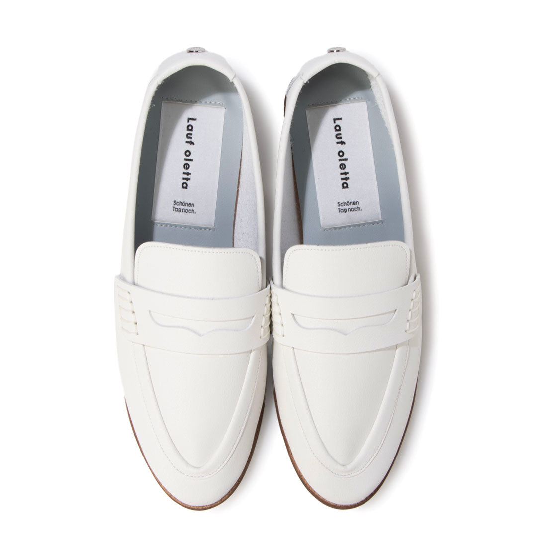 ラフオレッタ Lauf oletta リラックスソフトローファー(LH110) （IVORY） IVORY