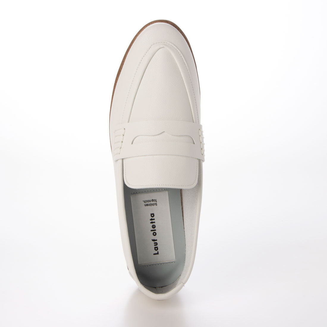 ラフオレッタ Lauf oletta リラックスソフトローファー(LH110) （IVORY） IVORY