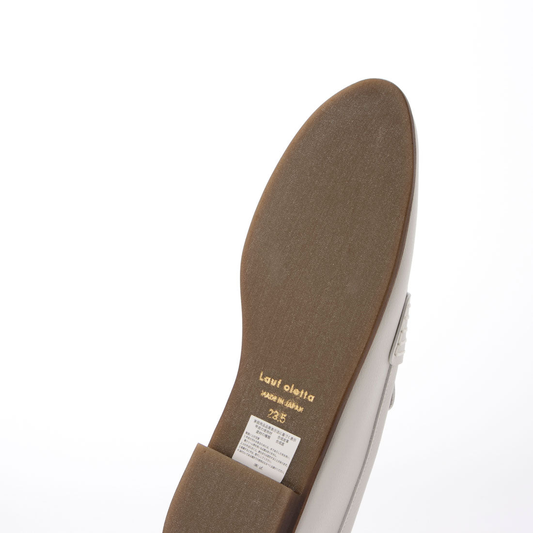 ラフオレッタ Lauf oletta リラックスソフトローファー(LH110) （IVORY） IVORY