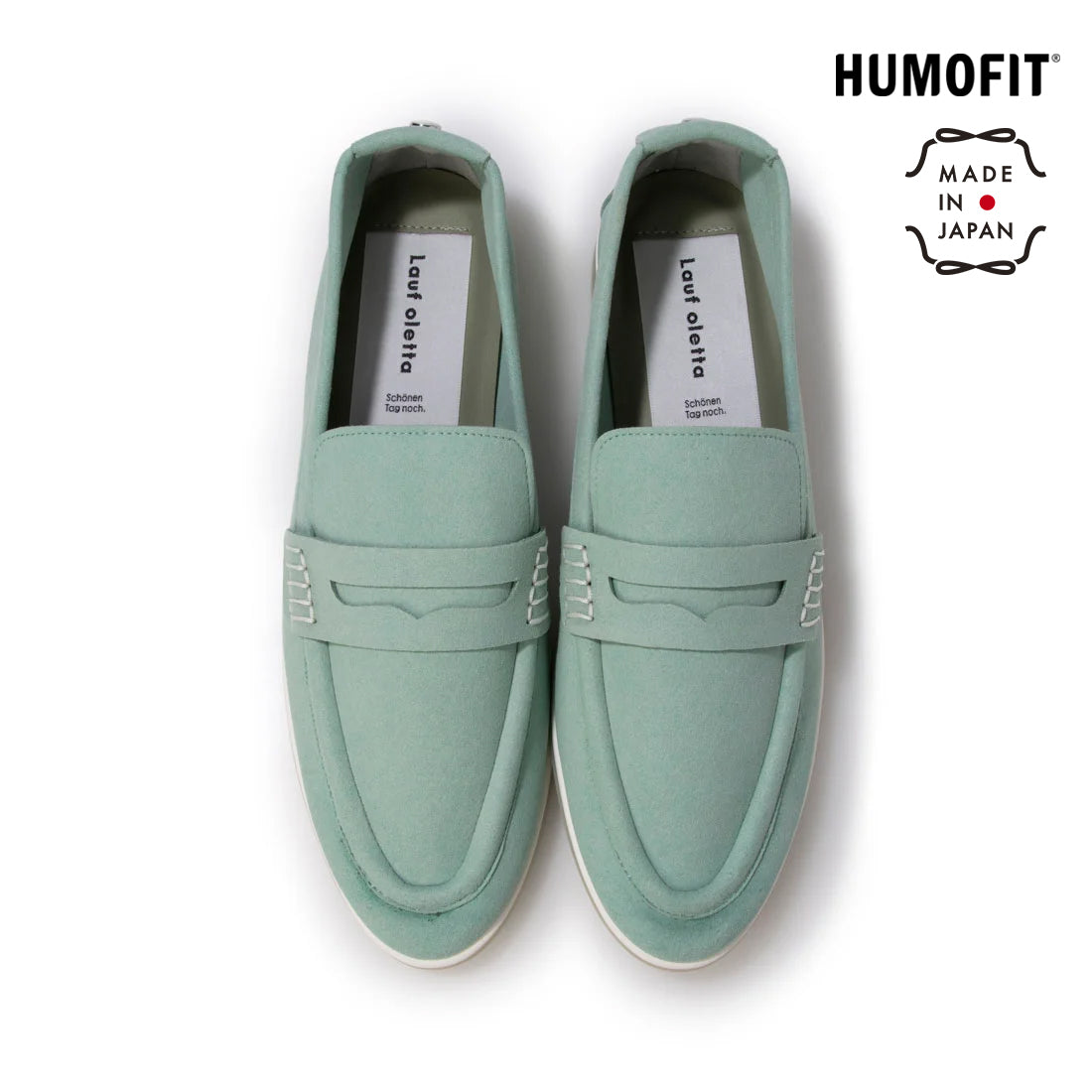 ラフオレッタ Lauf oletta リラックスソフトローファー(LH110) （TURQUOISE-S） TURQUOISE-S