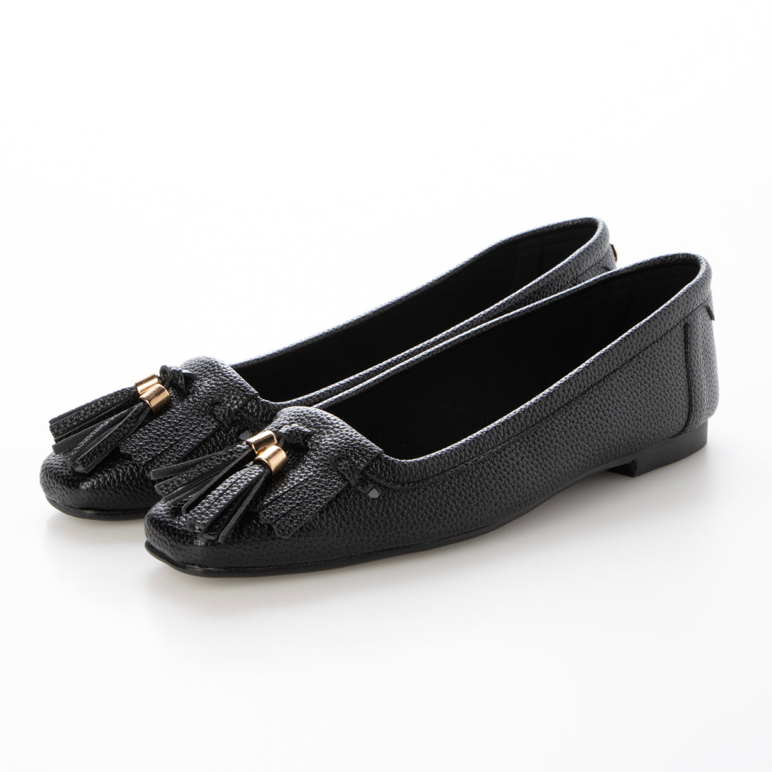 ラフオレッタ Lauf oletta 【レイン対応】スクエアキルトパンプス(LRH120) （BLACK） BLACK