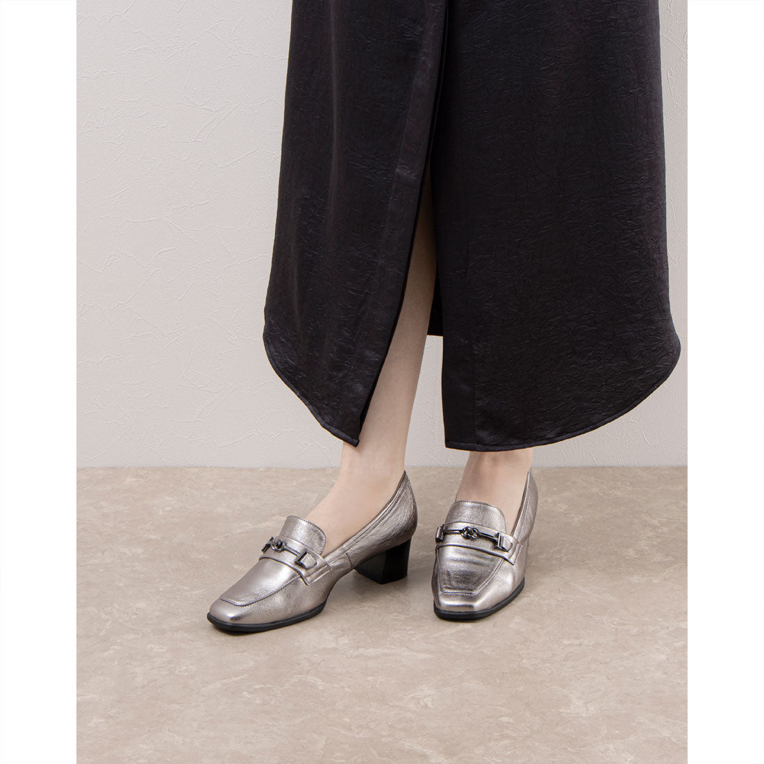 LuLuca step Slim Bit Pumps that can be used on and off