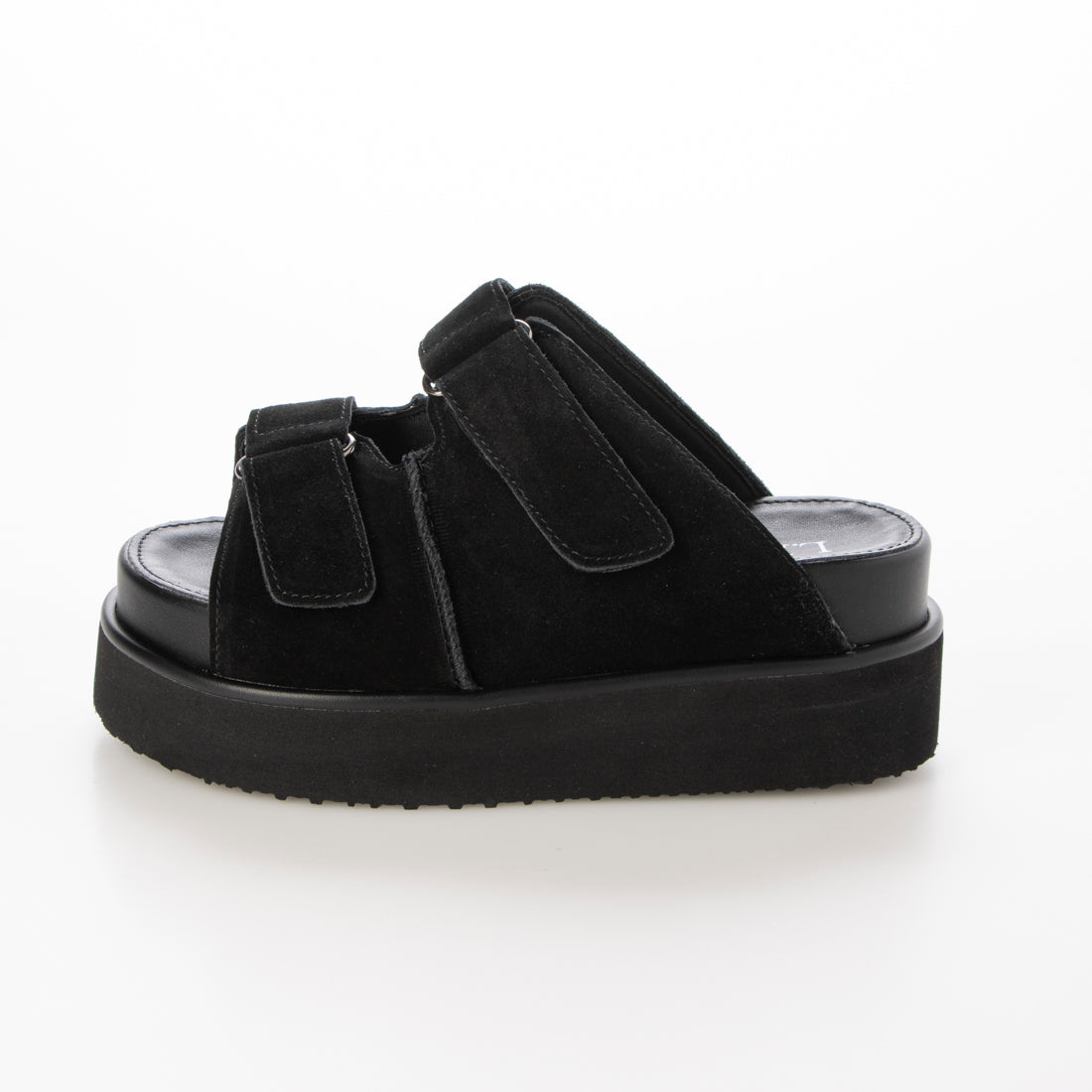 エルビーエヴァンズ L.B.Evans Rosie 厚底サンダル （Black） Black