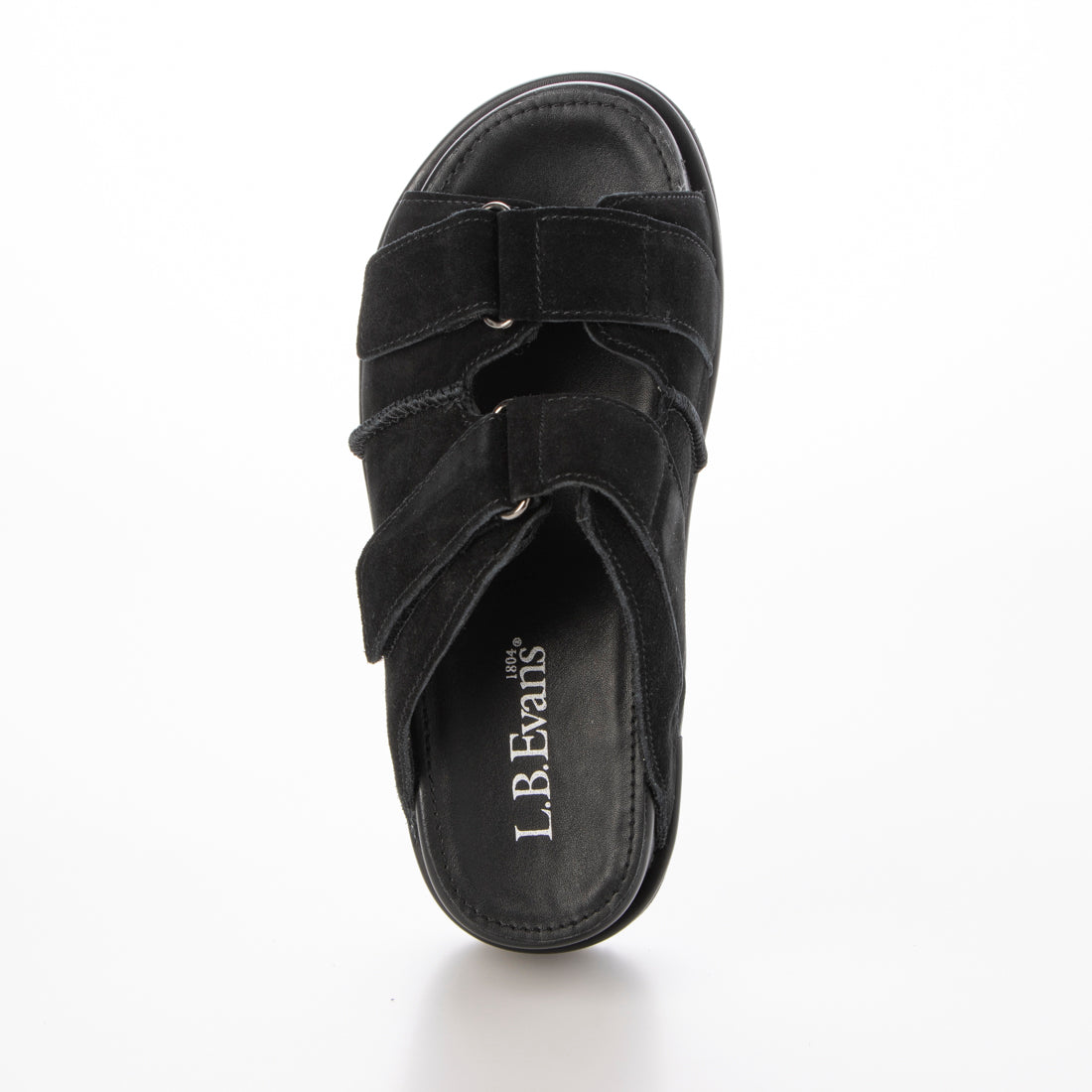 エルビーエヴァンズ L.B.Evans Rosie 厚底サンダル （Black） Black