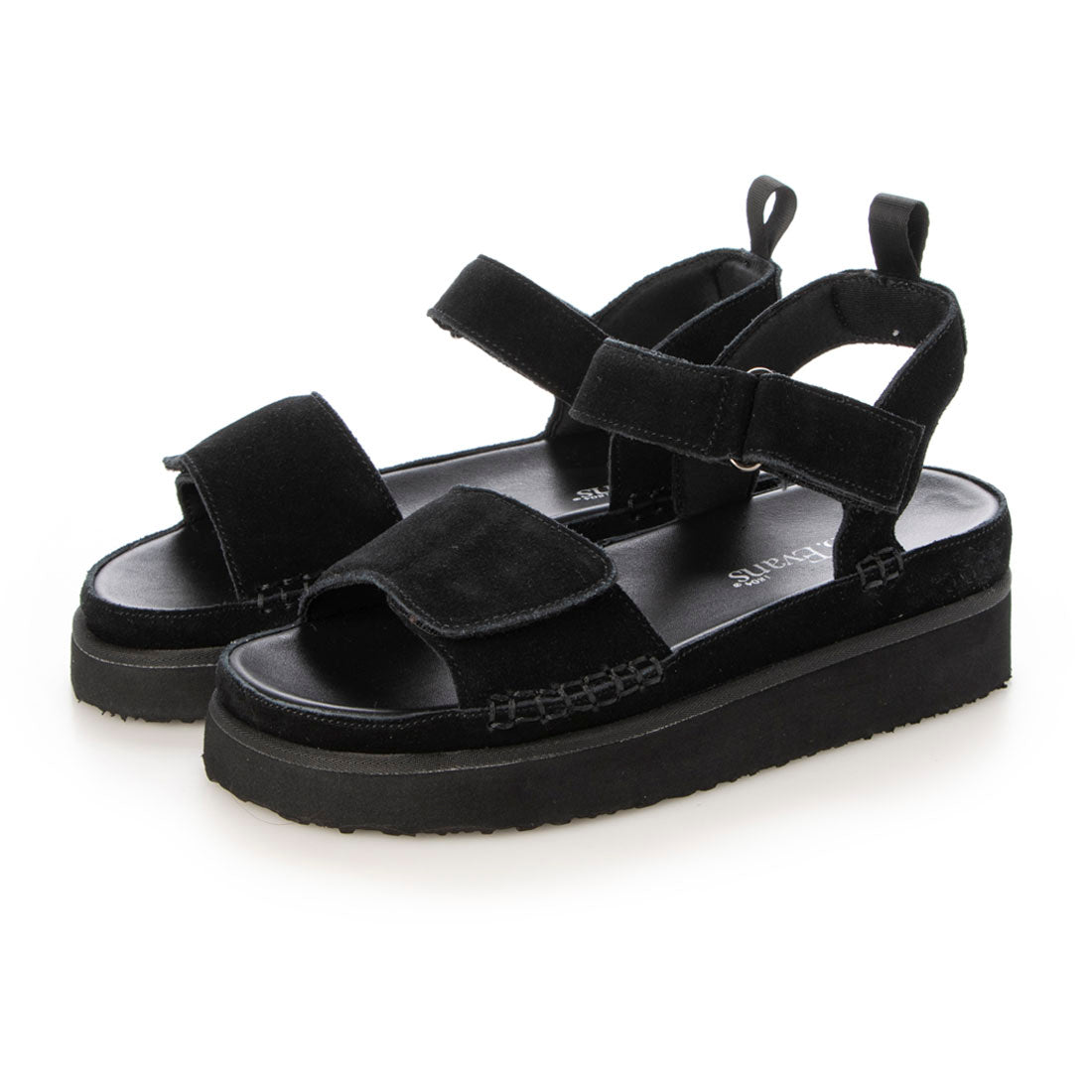 エルビーエヴァンズ L.B.Evans Emilia 厚底サンダル （Black） Black