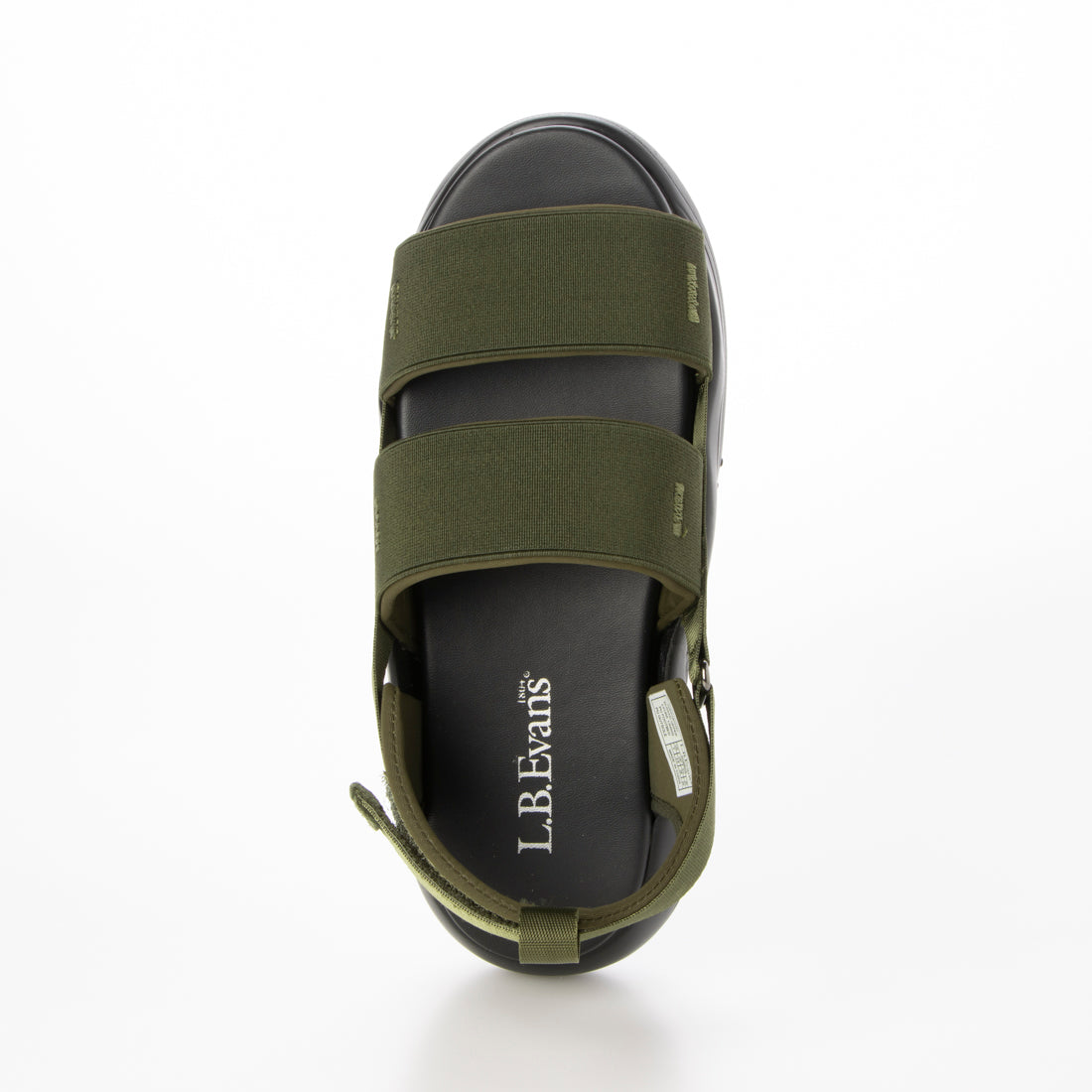 エルビーエヴァンズ L.B.Evans Lucy 厚底サンダル （Olive） Olive