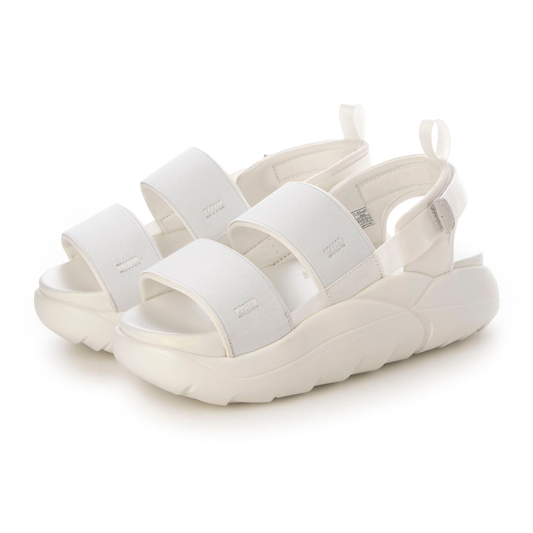 エルビーエヴァンズ L.B.Evans Lucy 厚底サンダル （White） White