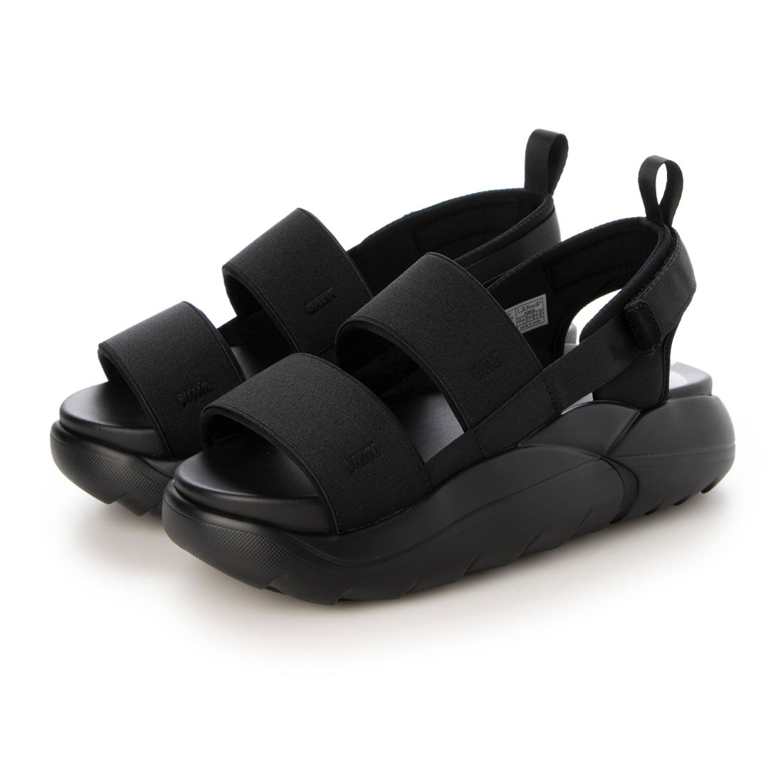 エルビーエヴァンズ L.B.Evans Lucy 厚底サンダル （Black） Black