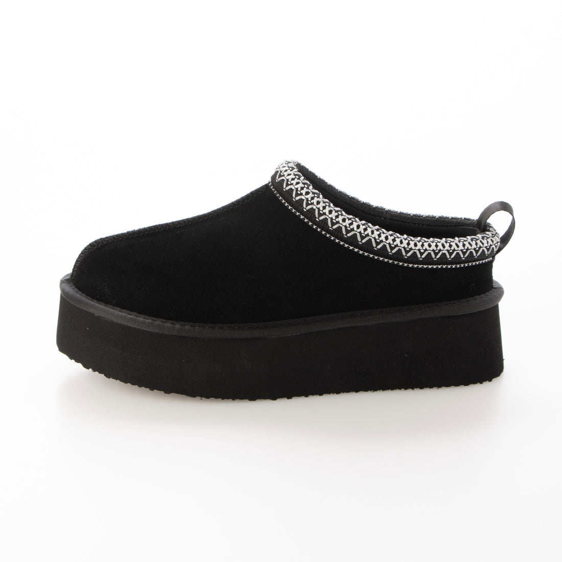 エルビーエヴァンズ L.B.Evans ELENA 厚底スリッポン （Black） Black